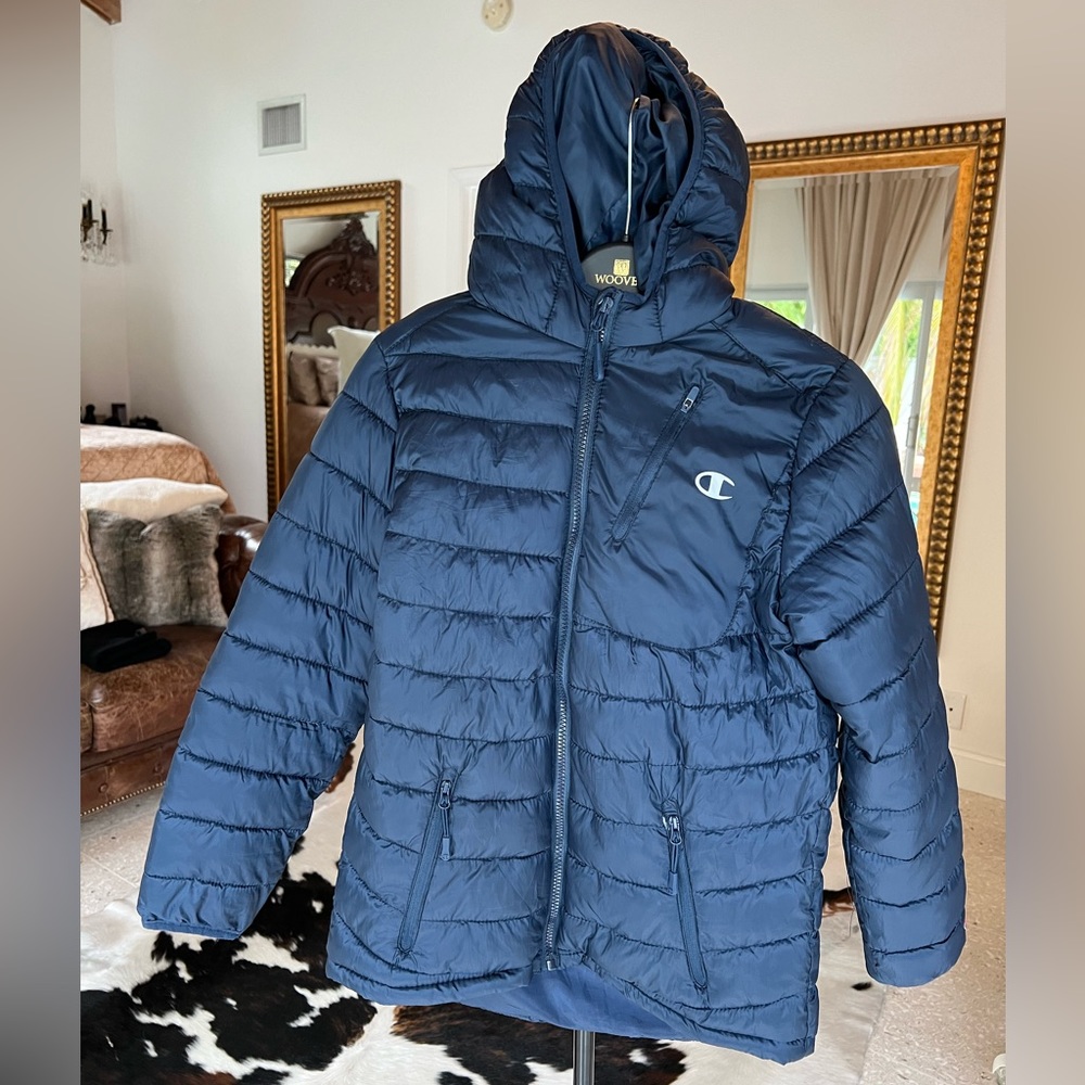 CHAMPION Boy’s Puffer Jacket Blue